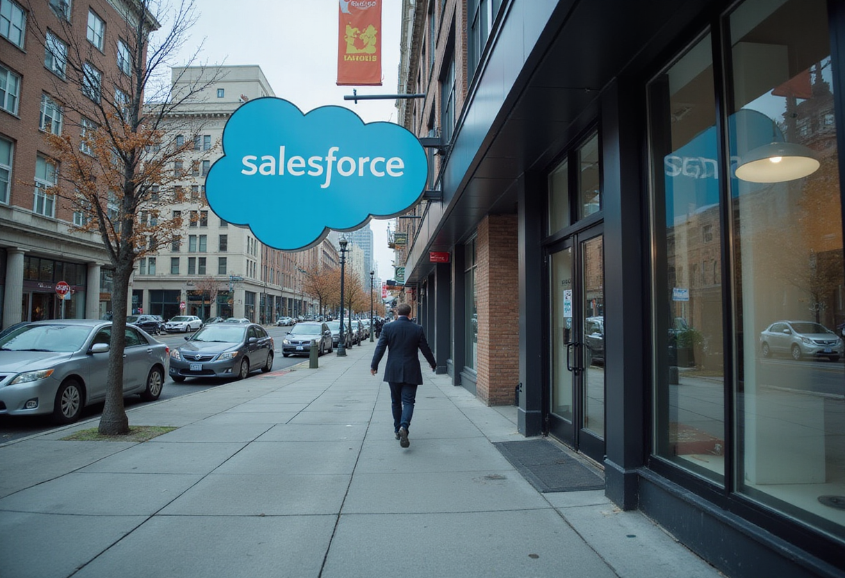 Salesforce cites Claude spend for margin miss - SaasRise